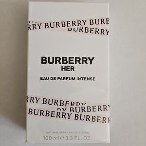 New Burberry Her Eau de Parfum Intense with Strawberry and Orange Blossom 3.3 oz